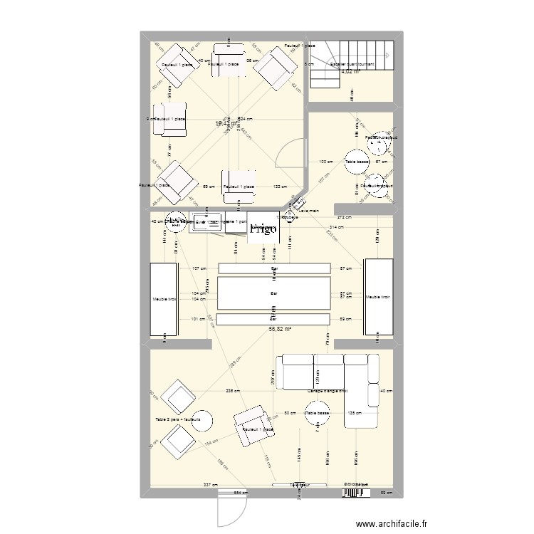 salle de pause. Plan de 0 pièce et 0 m2