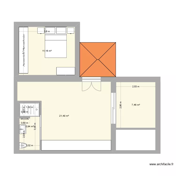 vic2. Plan de 4 et 49 m² vic2. Plan de 4 et 49 m²