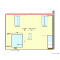 Maison - Fa&ccedil;ade sud apr&egrave;s isolation