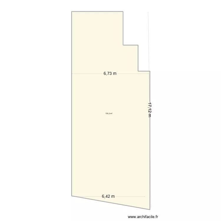 JARDIN 2. Plan de 1 et 105 m² JARDIN 2. Plan de 1 et 105 m²