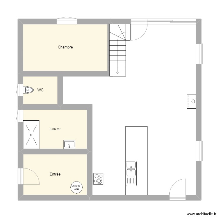 rdc. Plan de 0 pièce et 0 m2