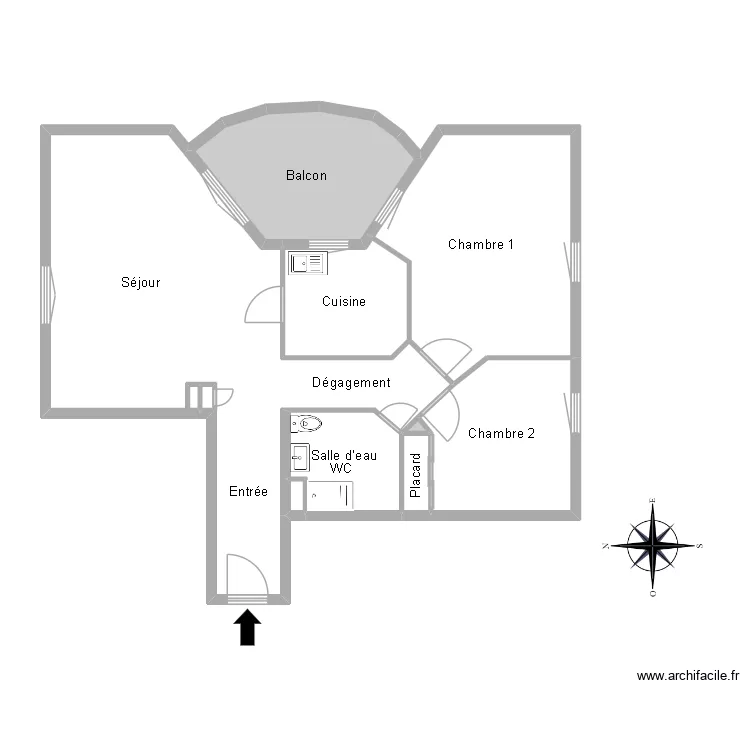 51107 CHTOUROU. Plan de 9  et 88 m²