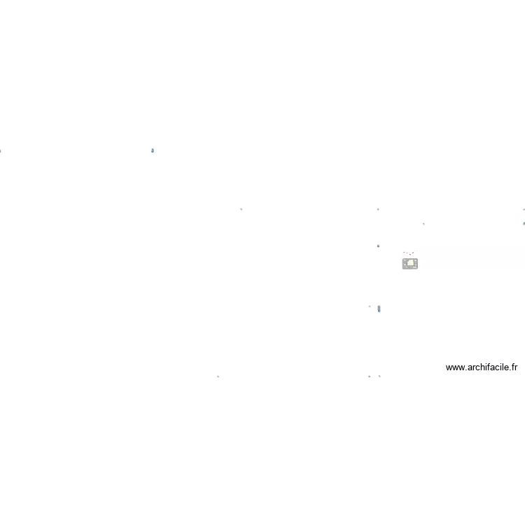 ma cr&egrave;che. Plan de 35  et 1634 m²