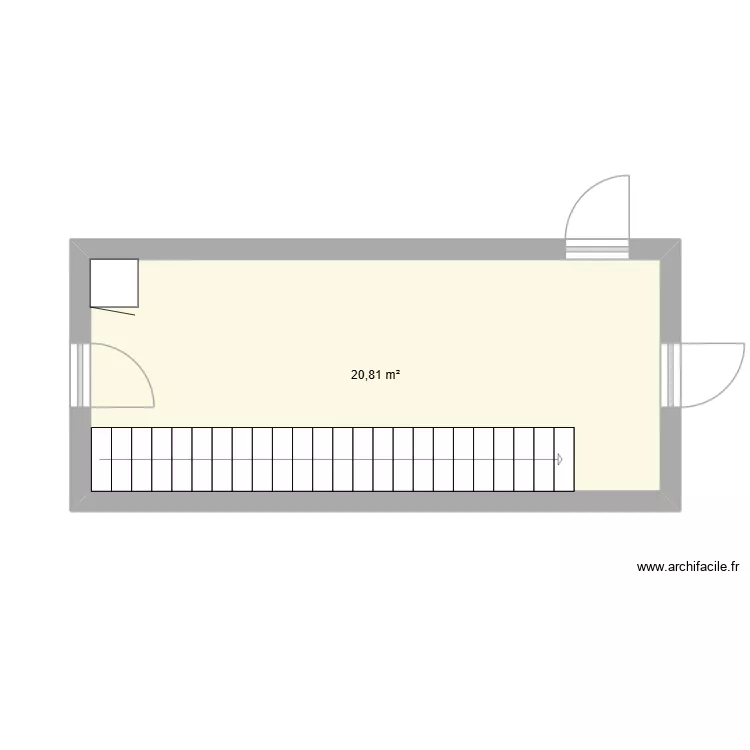 cuisine. Plan de 1 et 21 m² cuisine. Plan de 1 et 21 m²