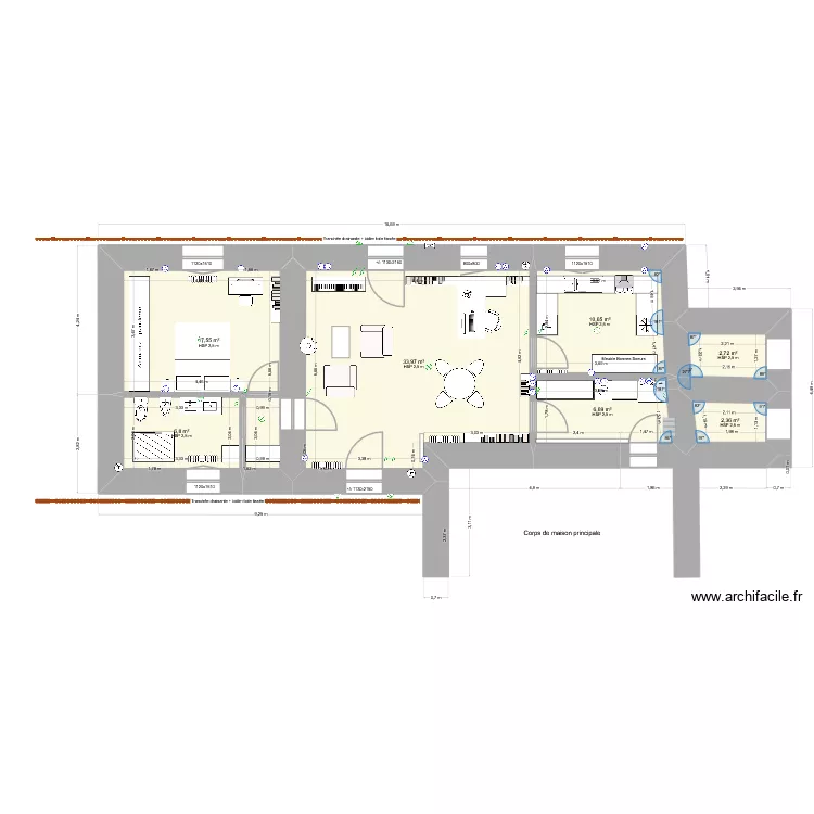 PR GBA Aile v12. Plan de 8 et 89 m² PR GBA Aile v12. Plan de 8 et 89 m²