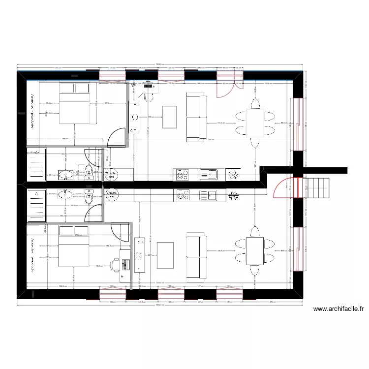 Plan t2/t2 version 4. Plan de 