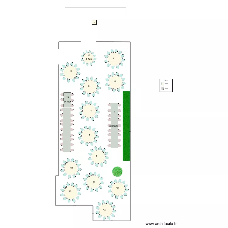 Alexis& rose. Plan de 