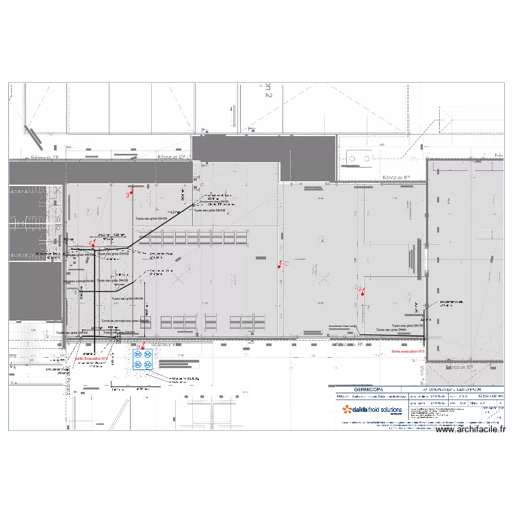 attente DALKIA germicopa. Plan de 