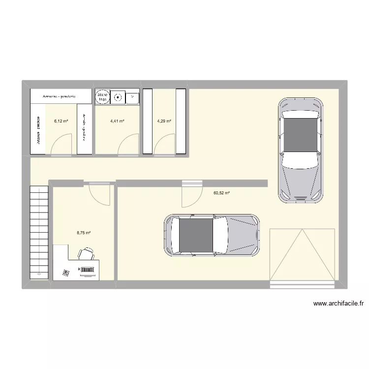 TREMBLAY SS. Plan de 