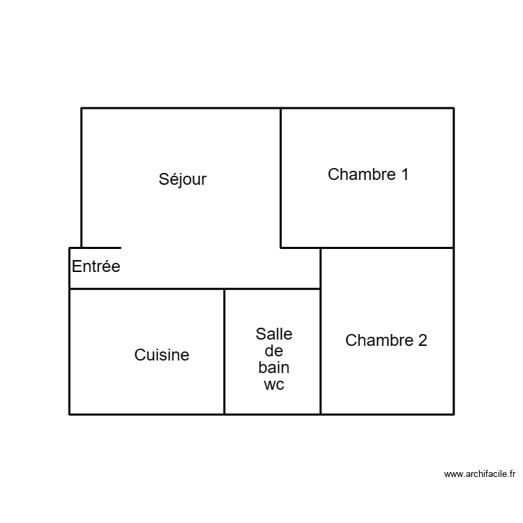 QUIMPER PARCHAP. Plan de 