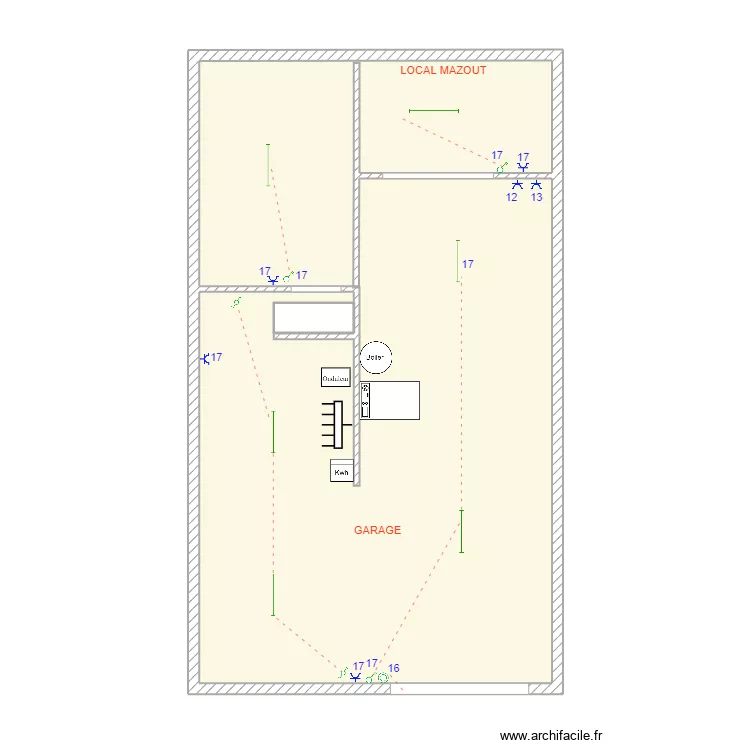 Marius Feunkeu. Plan de 