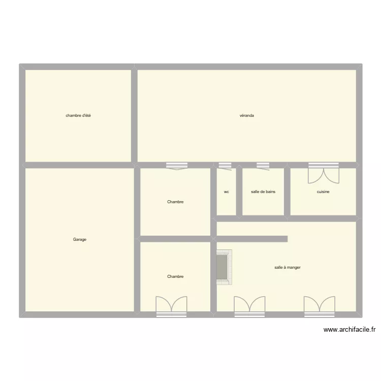 GUYET Sabine &eacute;tat initial. Plan de 