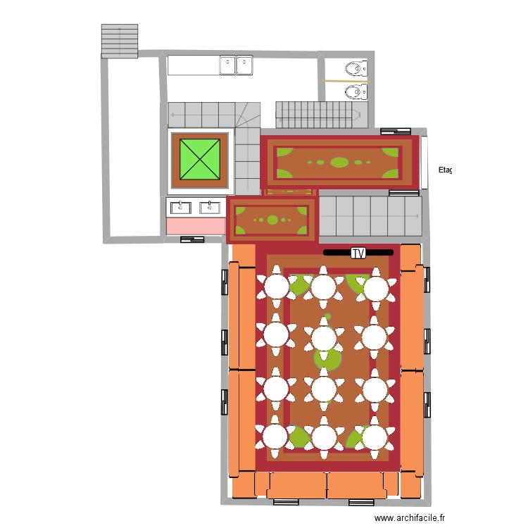 mosquee 3. Plan de 0 pièce et 0 m2