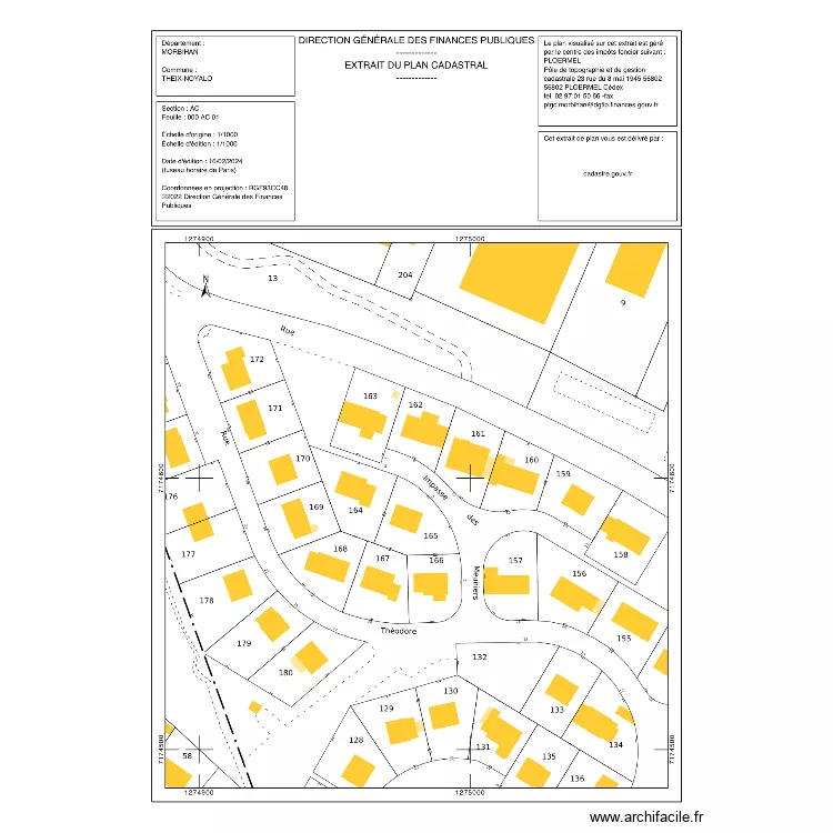 Garnier florantine. Plan de 