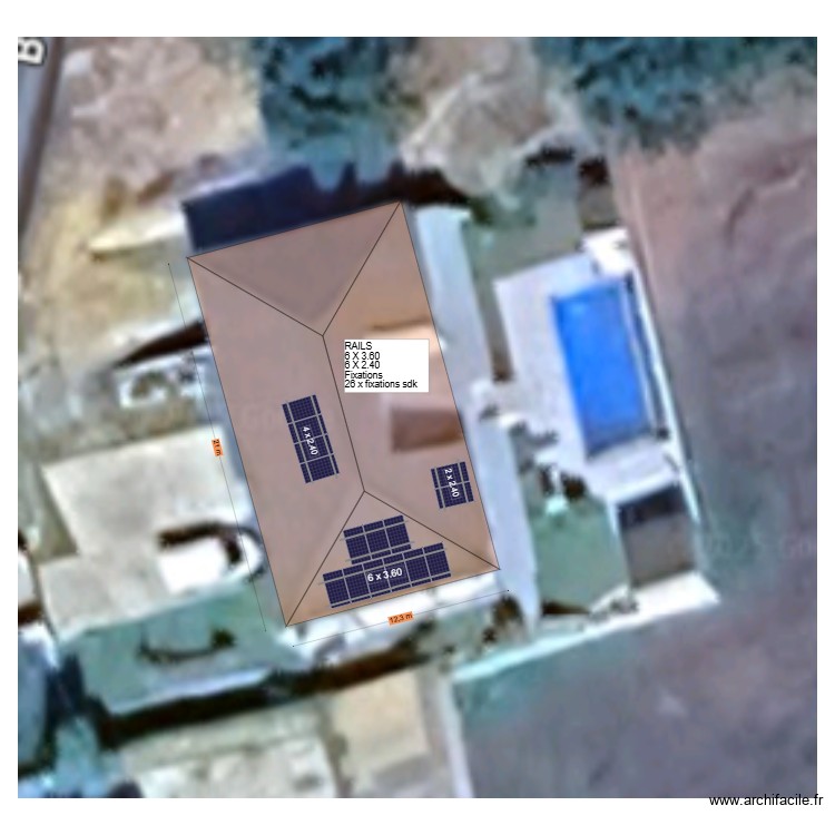 EUSTACHE VESCOVATO 3 calepinage technique. Plan de 0 pièce et 0 m2