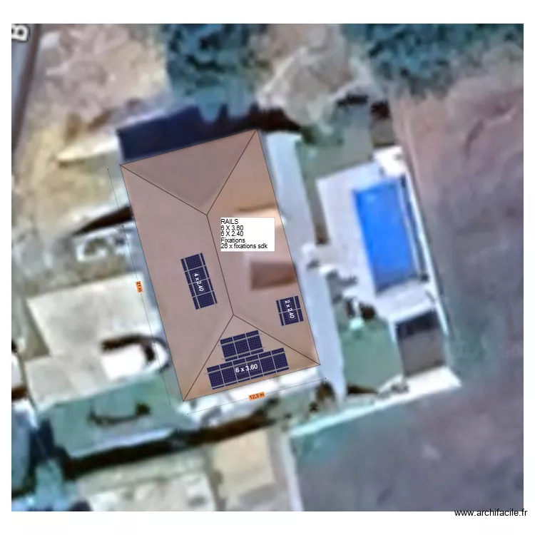 EUSTACHE VESCOVATO 3 calepinage technique. Plan de EUSTACHE VESCOVATO 3 calepinage technique. Plan de