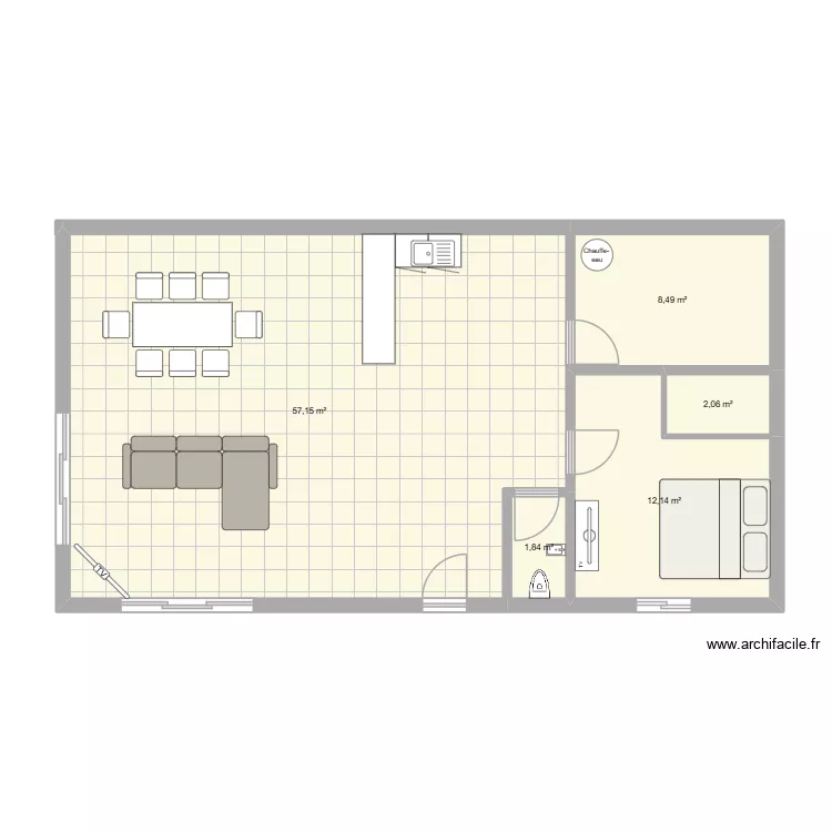 maison lanester. Plan de 5 Pièces et 82 m² maison lanester. Plan de 5 Pièces et 82 m²