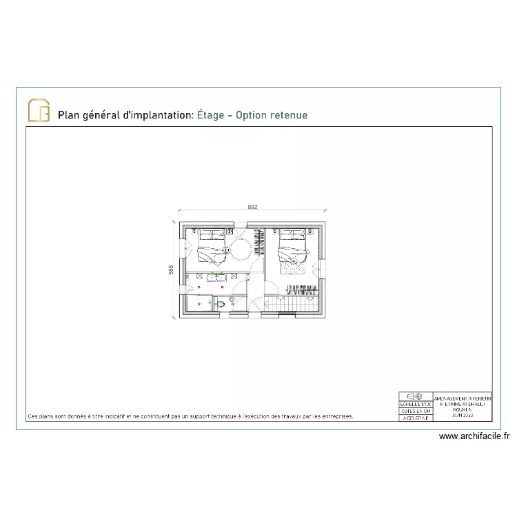 PLAN EAUX USEES ETAGE. Plan de PLAN EAUX USEES ETAGE. Plan de