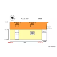 Facade EST      Garage