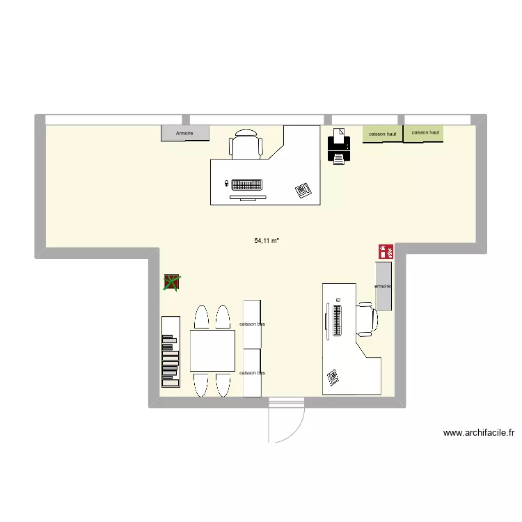 Am&eacute;nagement cio. Plan de 