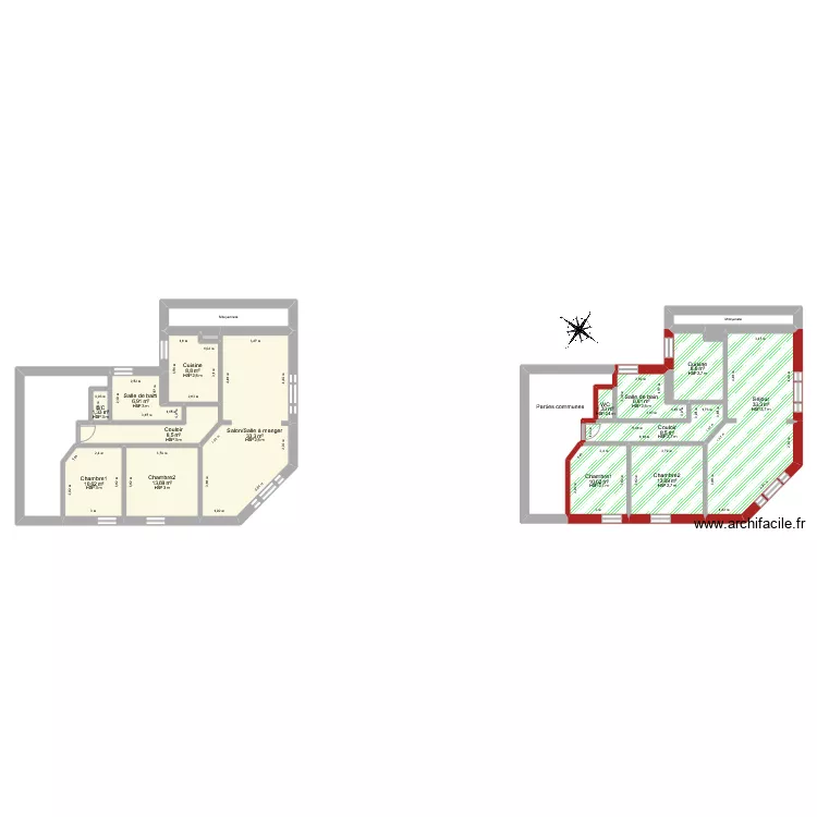 Chaillet. Plan de Chaillet. Plan de