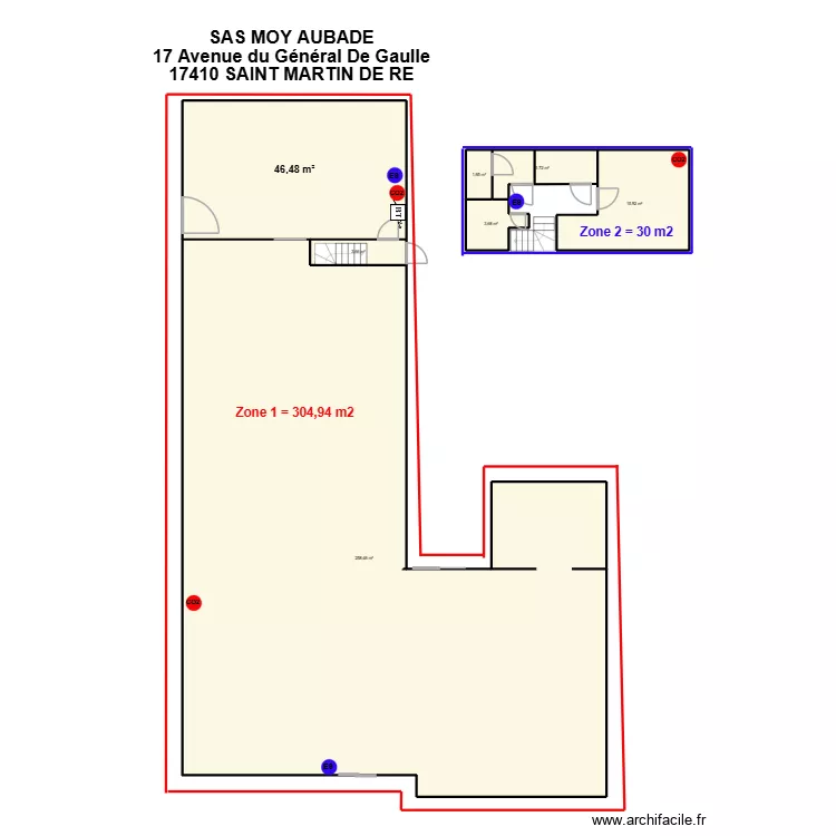 SAS Moy &Icirc;le de R&eacute; Nv. Plan de 7  et 336 m²