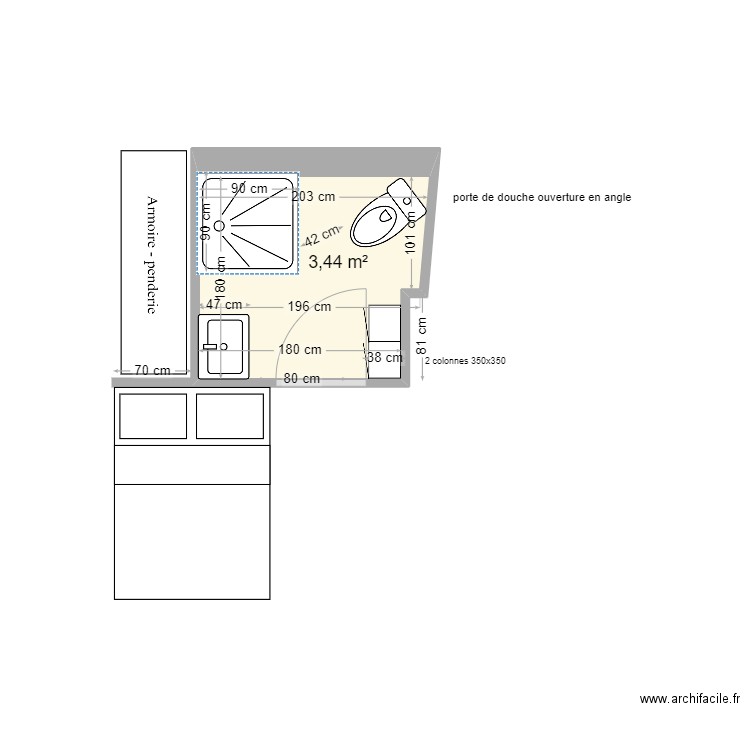presbytere. Plan de 0 pièce et 0 m2