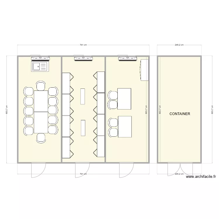 CIMENT VICAT - SAINT EGREVE. Plan de 