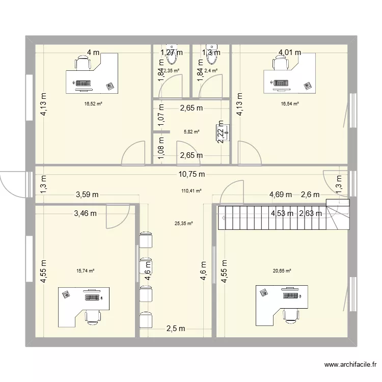 KLOPFENSTEIN RDC ETAT FUTUR. Plan de KLOPFENSTEIN RDC ETAT FUTUR. Plan de