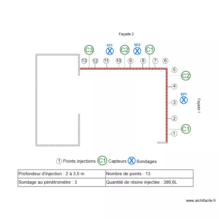 TOMASSI. Plan de 
