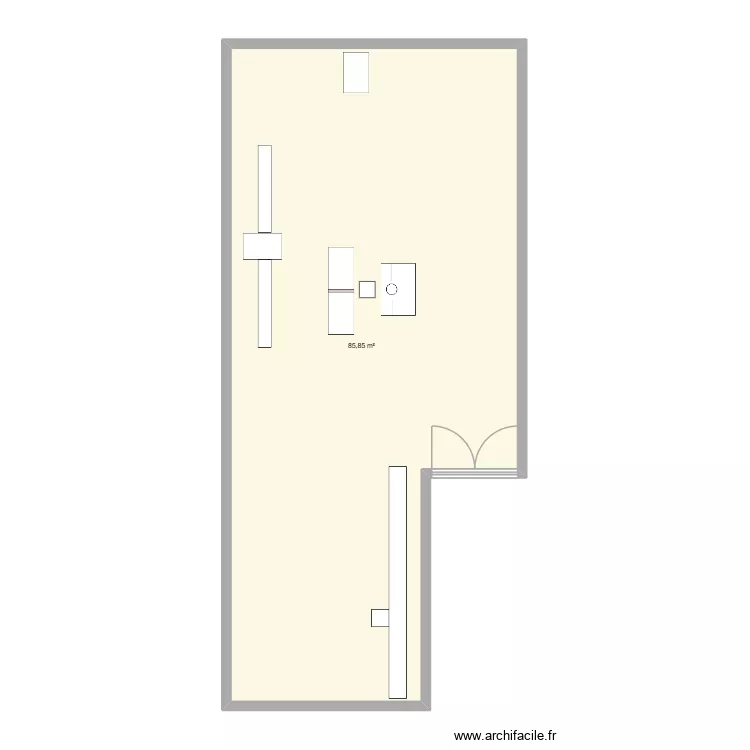 Hp Rouen réseau. Plan de 1 et 86 m² Hp Rouen réseau. Plan de 1 et 86 m²