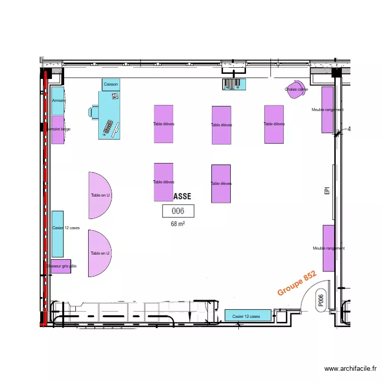 SGS_Groupe_852. Plan de 