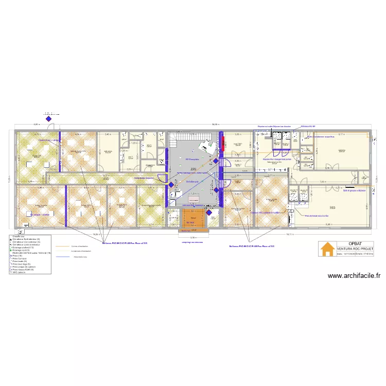 RDC  VENTURA PROJET. Plan de 