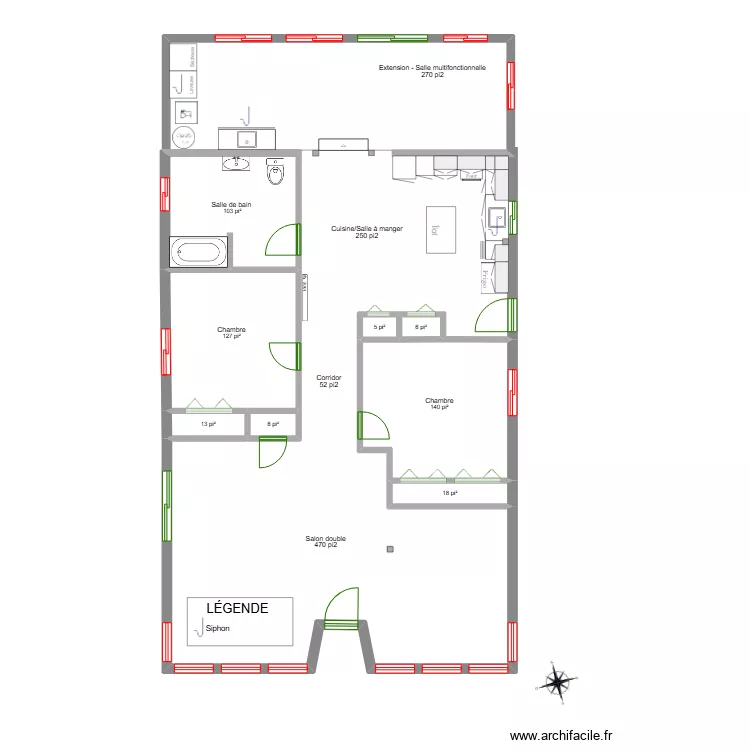 Dionne Gauthier plomberie. Plan de 