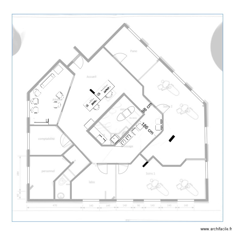 cabinet dec 23 sans Sté. Plan de 0 pièce et 0 m2