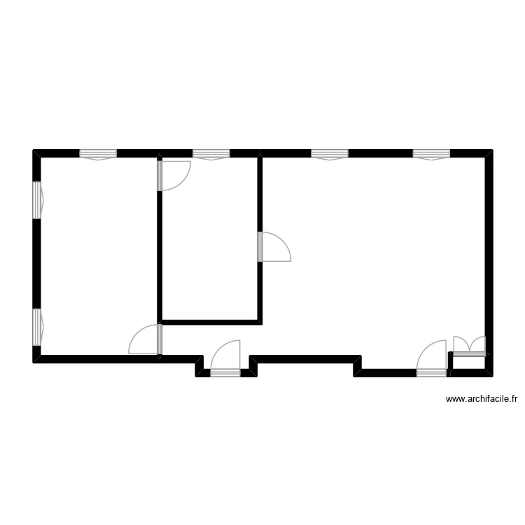 19 quai georges V. Plan de 4  et 67 m²