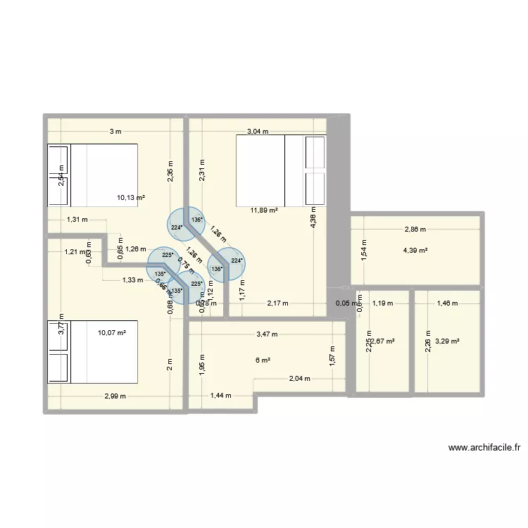 Maison - 1er &eacute;tage04. Plan de 