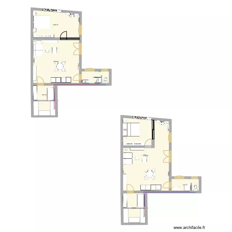 atelier Paris. Plan de 7 et 118 m² atelier Paris. Plan de 7 et 118 m²