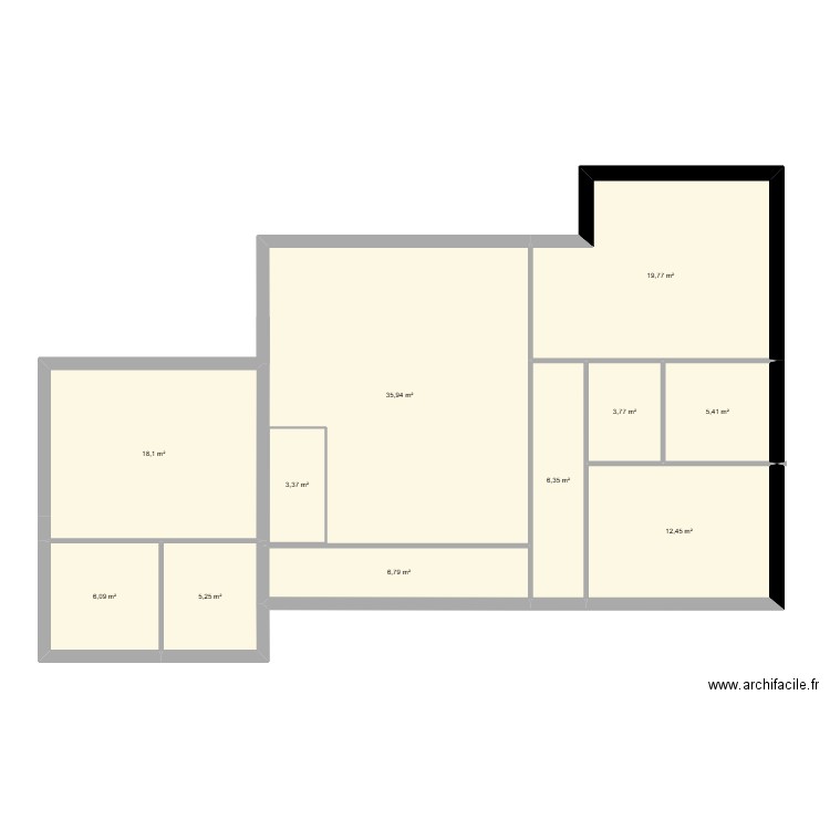 K.FCROVRJNEGHUJVTRBHJZFV. Plan de 13 pièces et 252 m2