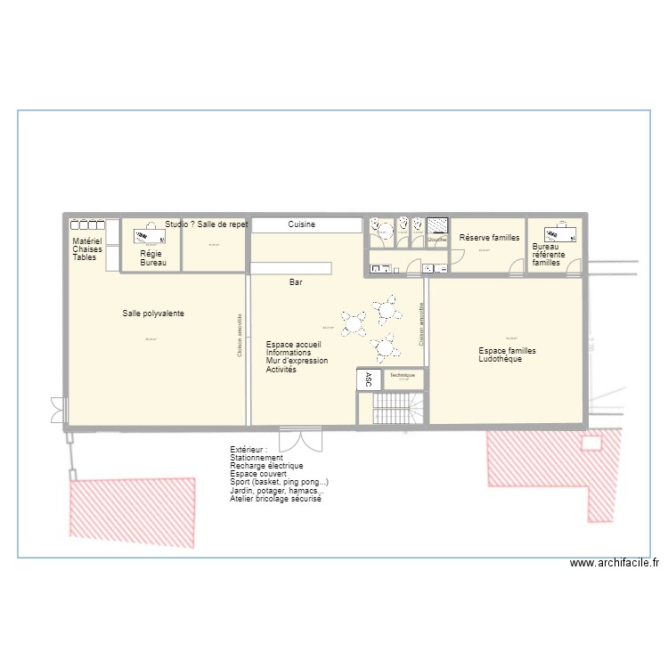 Bâtissons ensemble. Plan de 0 pièce et 0 m2