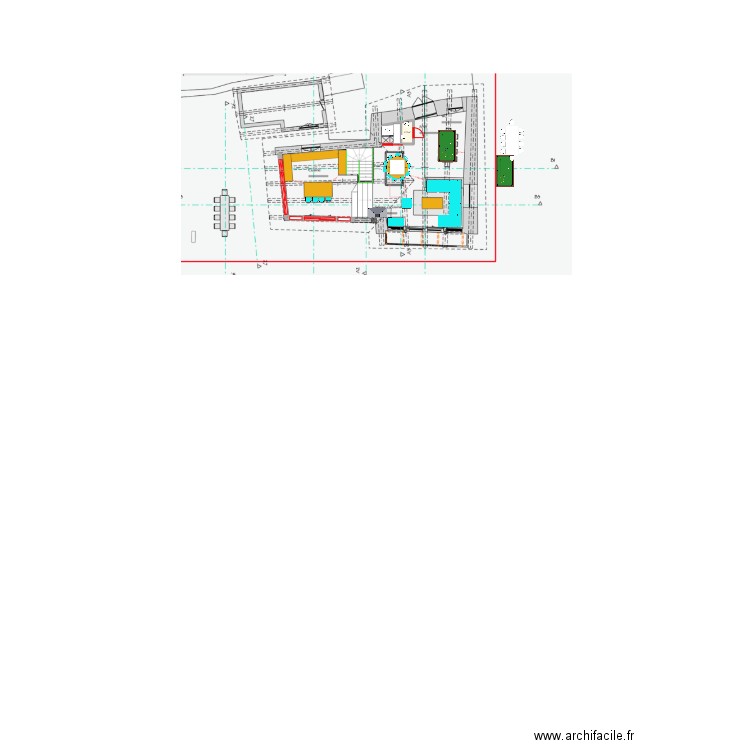 lydia fin. Plan de 1 pièce et 2 m2