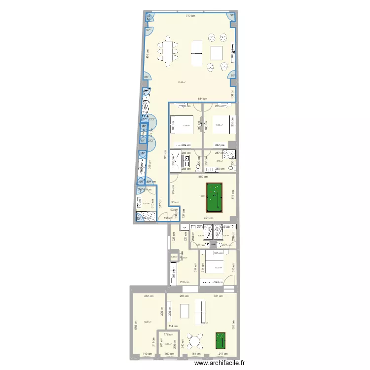 BASE St Denis. Plan de 