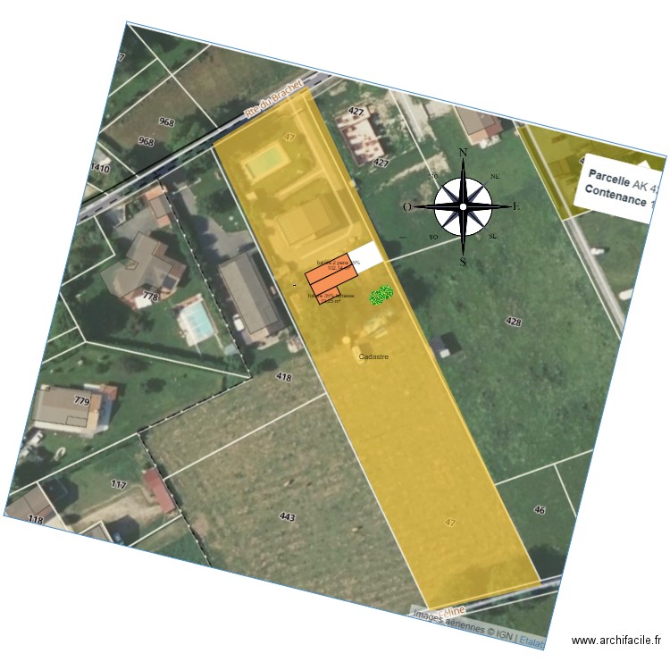 plan toit 35. Plan de 0 pièce et 0 m2