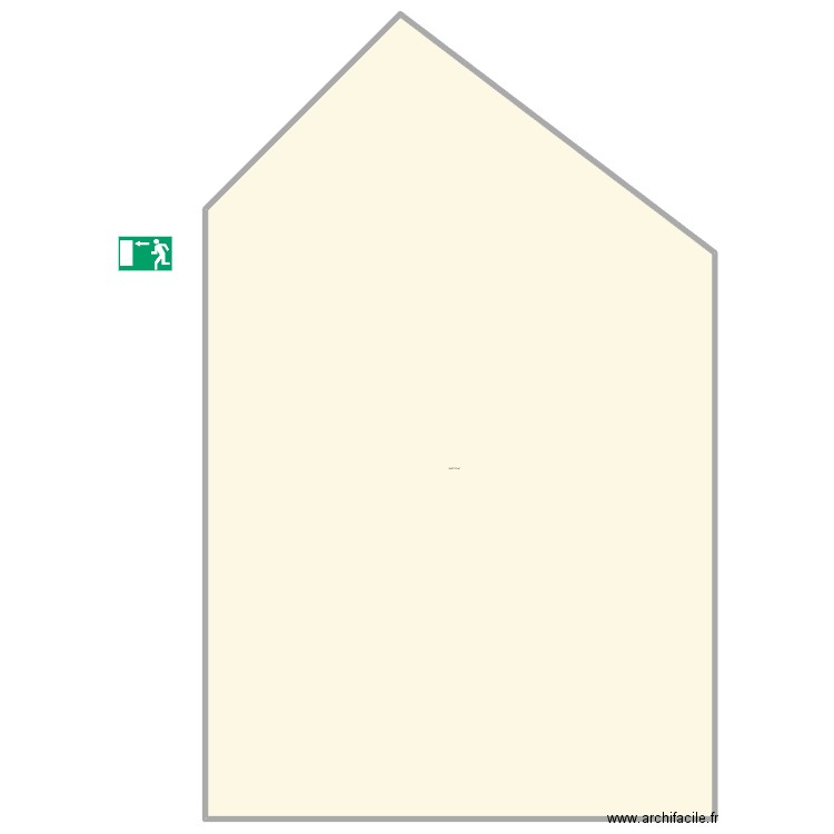 foir fouille. Plan de 1 pièce et 1648 m2