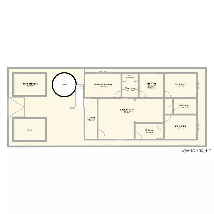 BABEL01. Plan de 16  et 248 m²