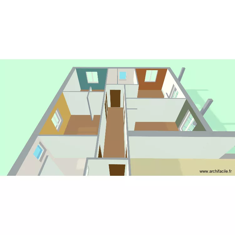 Gorisse PP13 elec spots v2. Plan de 14  et 209 m²