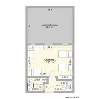 Fleury Maison 1 bergerie rez de chauss&eacute;e projet 0