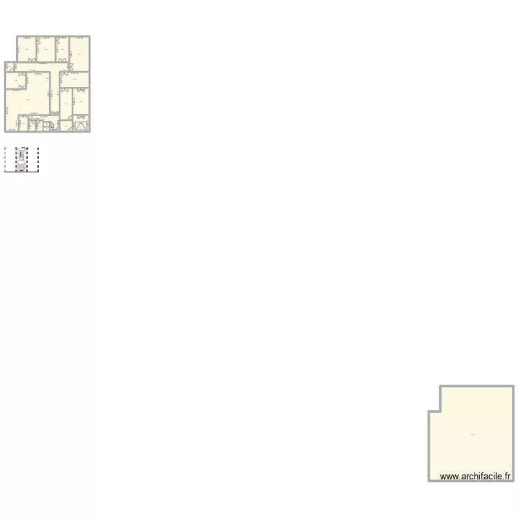Melkerhei. Plan de 20  et 645 m²