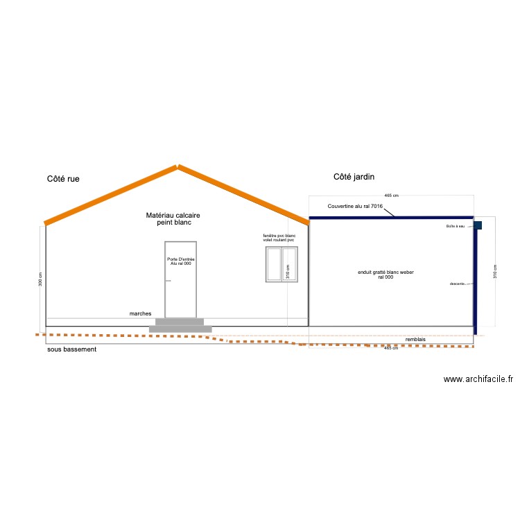 facade est final finale 2. Plan de 1 pièce et 14 m2