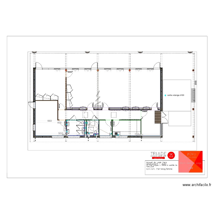 plan vidange. Plan de 0 pièce et 0 m2